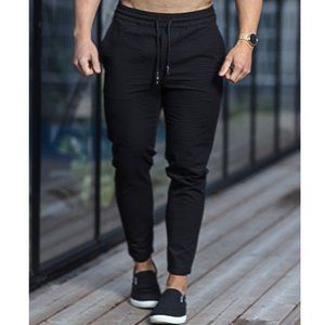 Only & Sons Casual Linus Cotton Cropped Pant Black Denim Sz 6XL